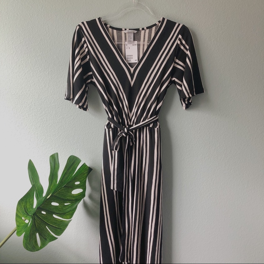 H&M Tie Dress with Belt